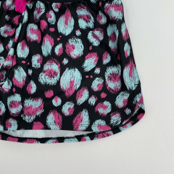 Under Armour Girls Play Up Printed Shorts Heatgear Loose Fit Athletic Size YLG - Picture 3 of 7